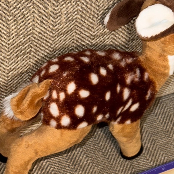 Wild Republic Plush Fawn Deer Stuffed Toy Animal Brown and White - Picture 14 of 15